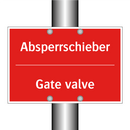 Absperrschieber - Gate valve