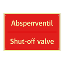 Absperrventil - Shut-off valve