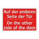 Auf der anderen Seite der Tür - On the other side of the door