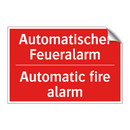 Automatischer Feueralarm - Automatic fire alarm