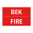 BEK - FIRE