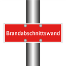 Brandabschnittswand