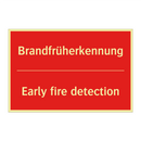 Brandfrüherkennung - Early fire detection