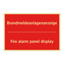 Brandmeldeanlagenanzeige - Fire alarm panel display