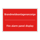 Brandmeldeanlagenanzeige - Fire alarm panel display