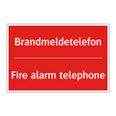 Brandmeldetelefon - Fire alarm telephone