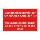 Brandmeldezentrale auf der anderen /.../ - Fire alarm control panel on the /.../
