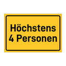 Höchstens 4 Personen & Höchstens 4 Personen & Höchstens 4 Personen & Höchstens 4 Personen
