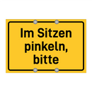 Im Sitzen pinkeln, bitte & Im Sitzen pinkeln, bitte & Im Sitzen pinkeln, bitte