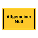 Allgemeiner Müll