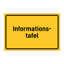Informations- tafel & Informations- tafel & Informations- tafel & Informations- tafel