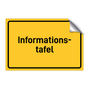 Informations- tafel & Informations- tafel & Informations- tafel & Informations- tafel