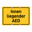 Innen liegender AED & Innen liegender AED & Innen liegender AED & Innen liegender AED