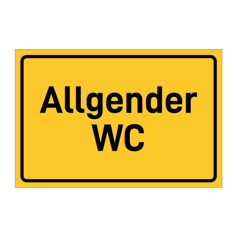Allgender WC