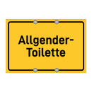 Allgender- Toilette