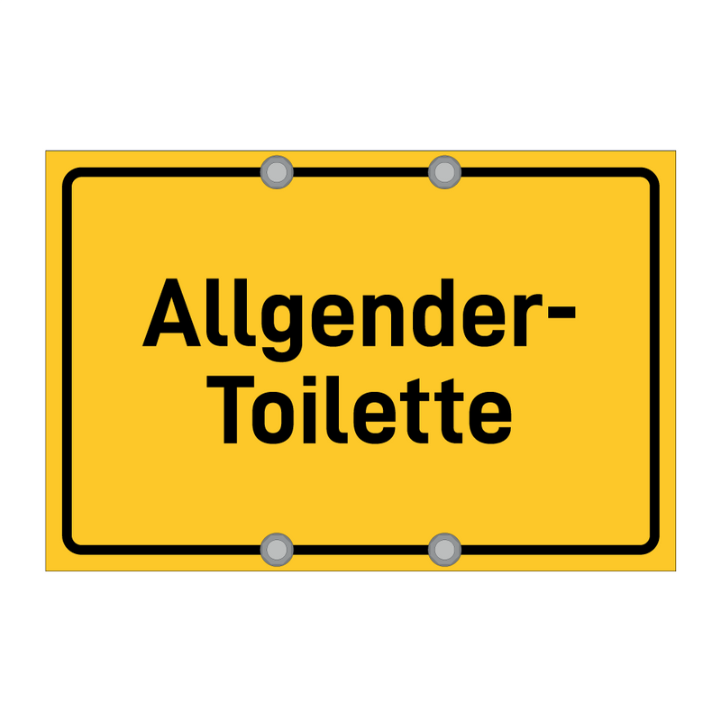 Allgender- Toilette