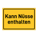 Kann Nüsse enthalten & Kann Nüsse enthalten & Kann Nüsse enthalten & Kann Nüsse enthalten
