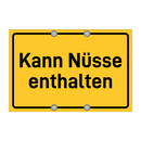 Kann Nüsse enthalten & Kann Nüsse enthalten & Kann Nüsse enthalten & Kann Nüsse enthalten