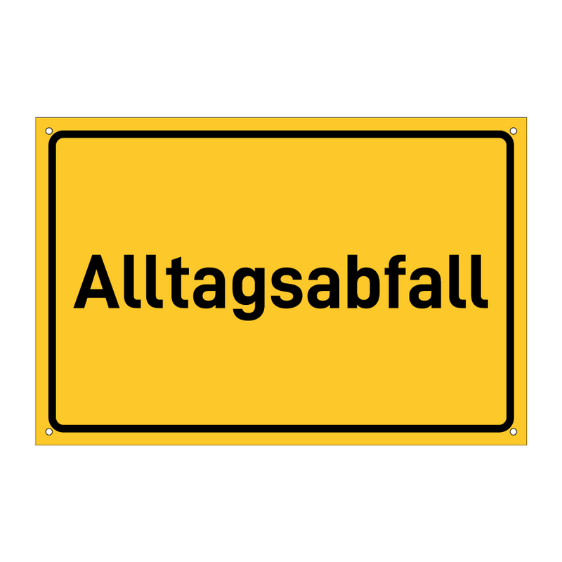Alltagsabfall