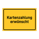 Kartenzahlung erwünscht & Kartenzahlung erwünscht & Kartenzahlung erwünscht
