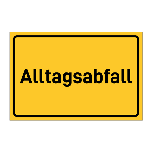 Alltagsabfall