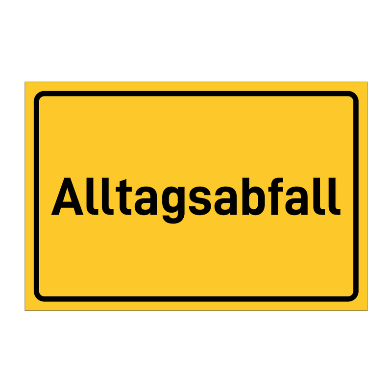 Alltagsabfall