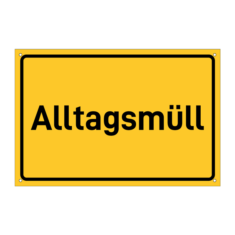 Alltagsmüll