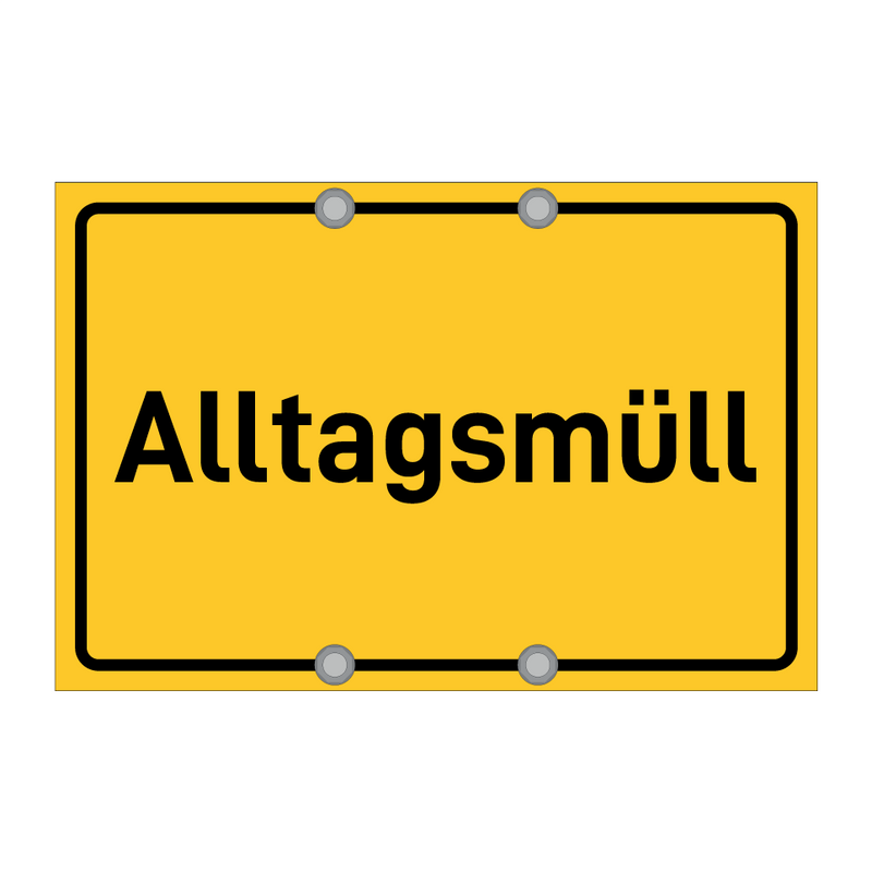 Alltagsmüll