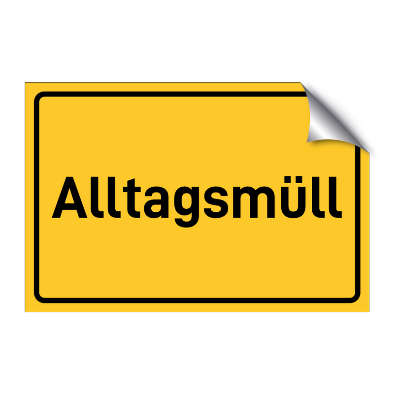 Alltagsmüll