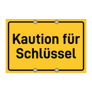 Kaution für Schlüssel & Kaution für Schlüssel & Kaution für Schlüssel