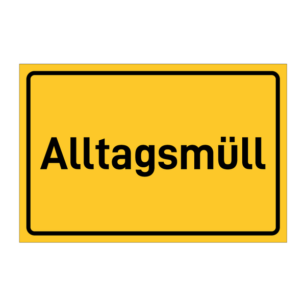 Alltagsmüll