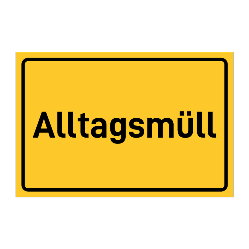 Alltagsmüll