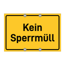 Kein Sperrmüll & Kein Sperrmüll & Kein Sperrmüll & Kein Sperrmüll & Kein Sperrmüll