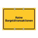 Keine Bargeldtransaktionen & Keine Bargeldtransaktionen & Keine Bargeldtransaktionen
