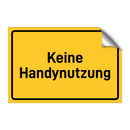 Keine Handynutzung & Keine Handynutzung & Keine Handynutzung & Keine Handynutzung