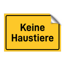 Keine Haustiere & Keine Haustiere & Keine Haustiere & Keine Haustiere