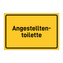 Angestellten- toilette