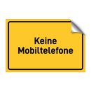 Keine Mobiltelefone