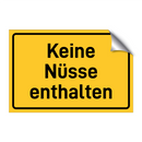 Keine Nüsse enthalten & Keine Nüsse enthalten & Keine Nüsse enthalten & Keine Nüsse enthalten