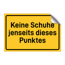 Keine Schuhe jenseits dieses Punktes & Keine Schuhe jenseits dieses Punktes