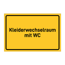 Kleiderwechselraum mit WC & Kleiderwechselraum mit WC & Kleiderwechselraum mit WC