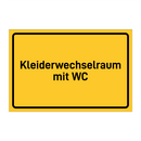 Kleiderwechselraum mit WC & Kleiderwechselraum mit WC & Kleiderwechselraum mit WC