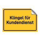 Klingel für Kundendienst & Klingel für Kundendienst & Klingel für Kundendienst