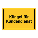 Klingel für Kundendienst & Klingel für Kundendienst & Klingel für Kundendienst