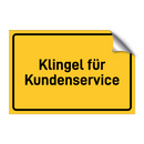 Klingel für Kundenservice & Klingel für Kundenservice & Klingel für Kundenservice
