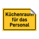 Küchenraum für das Personal & Küchenraum für das Personal & Küchenraum für das Personal