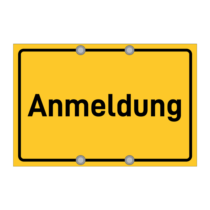 Anmeldung