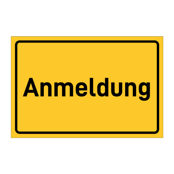 Anmeldung