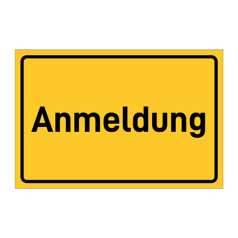 Anmeldung