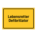 Lebensretter Defibrillator & Lebensretter Defibrillator & Lebensretter Defibrillator